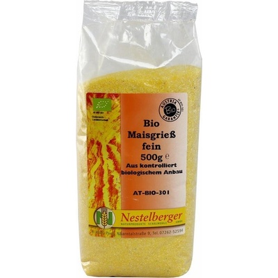 Nestelberger Kukuričná krupica jemná Bio 0,5 kg