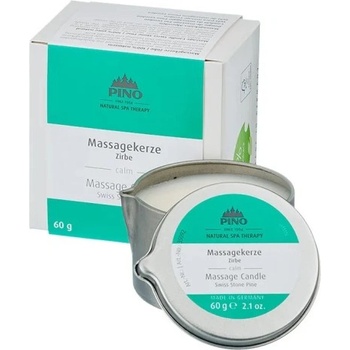 PINO Масажна свещ Борова лимба, 60 г