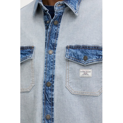 Guess Jeans Дънкова риза Guess Jeans (M5YH71.D5M56)