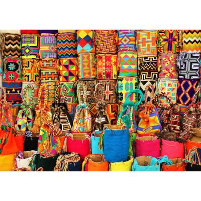 Bluebird Puzzle - Puzzle Colorful Baskets - 1 500 piese