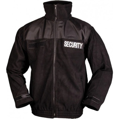 Mil-Tec Security flisová mikina černá