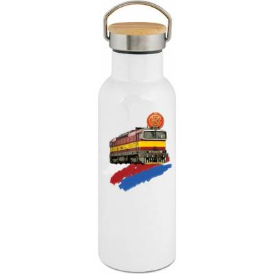 123TRIKO termoska Lokomotiva řady 754 "Brejlovec", V2 500 ml