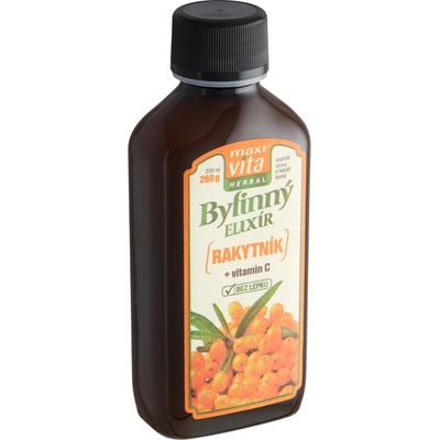 Maxi Vita bylinný elixír rakytník 200 ml