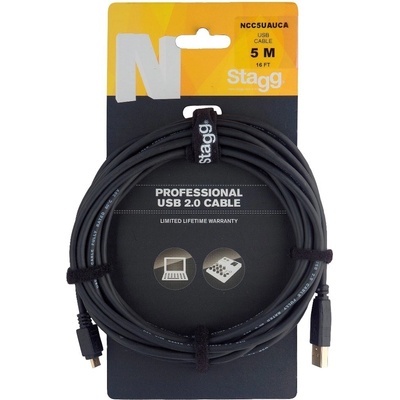 Stagg NCC5UAUCA USB 2.0 USB/mikro USB, 5m