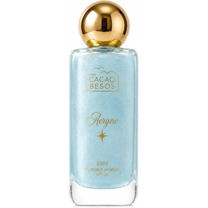 Cacao Besos Парфюмно сухо олио за тяло със сребрист блясък Aeryne, 100 ml - ozone