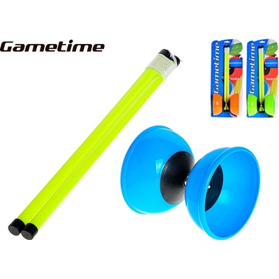 Gametime diabolo 36 cm mix farieb zelená, modrá, oranžová