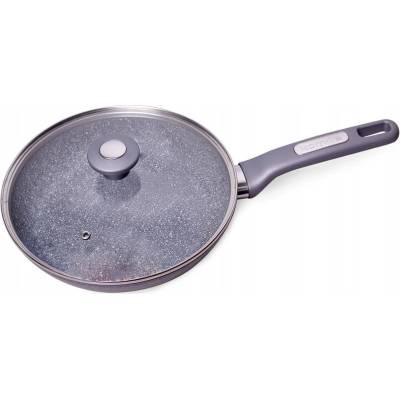 Kamille Tradiční pánev granitová pánev s poklicí 22 cm granit