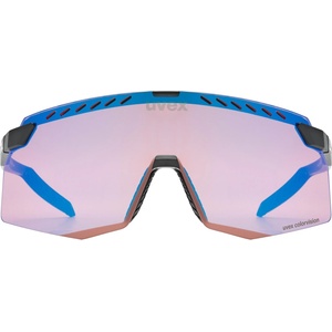 uvex Очила за колоездене Uvex Pace Stage Colorvision Cat. 1 Cycling glasses - Black Matt / Mirror Blue - размер One Size (205-6995-0111)