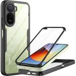 Techsuit Калъф за Xiaomi Redmi A7 Pro 4G - ColorVerse 360 Series + протектор - Techsuit - Черен