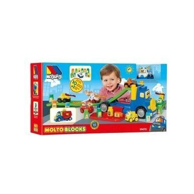 Molto Камион със Строителни Блокове Moltó (82 cm) (10 pcs)