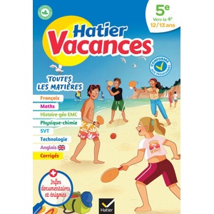 Cahier de vacances 2023 de la 5e vers la 4e | Sylvie Collard, Pierre Jauffret, Caroline Le Gouil, Sébastien Lenglet, Agnès Vellay-Candiago (2023)