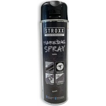 Stroxx značkovací sprej 500 ml čierny