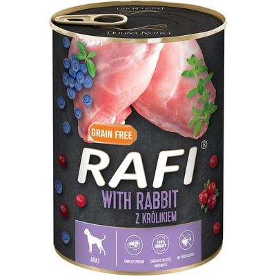 Rafi Adult králík s brusinkami a borůvkami 800 g