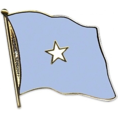 Odznak (pins) 20mm vlajka Somálsko - farebný