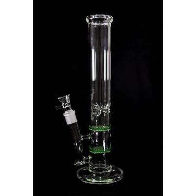 WeedShop Skleněný bong HoneyComb zelený 38 cm