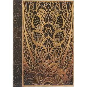 Paperblanks Тефтер The Chanin Rise, Midi, широки редове, твърда корица, 72 листа (PB9604-7)