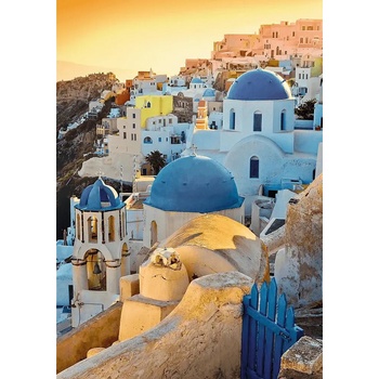 Image 1 of Trefl - Puzzle Premium Plus Photo Odyssey: Oia, Santorini - 1 000 piese