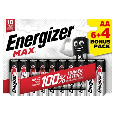 Energizer MAX AA 10ks EU015