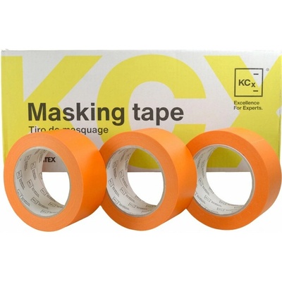 Kemtex Premium maskovacia páska 110 °C 48 mm × 45 m oranžová