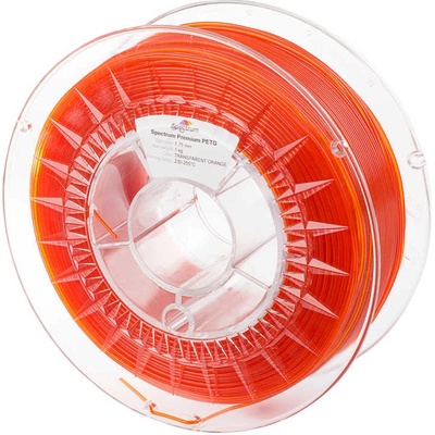 Spectrum 3D Premium PET-G, 1,75mm, 1kg, 80051, transparent orange