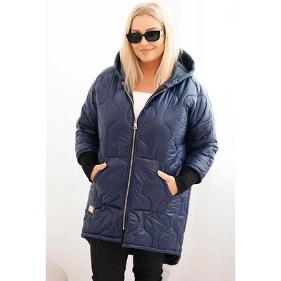 Kesi 5614 Plus Size Hope Modrá - tmavo