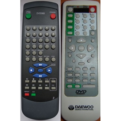 съвместим Daewoo dvht-3982 - дистанционен контрол - замяна (dvht-3982)