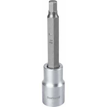 Hlavica zástrčná predĺžená HEX, HX 7, 1/2”, 100mm, FORTUM