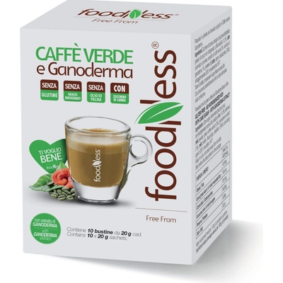 foodness zelená káva s reishi 20 g 10 ks
