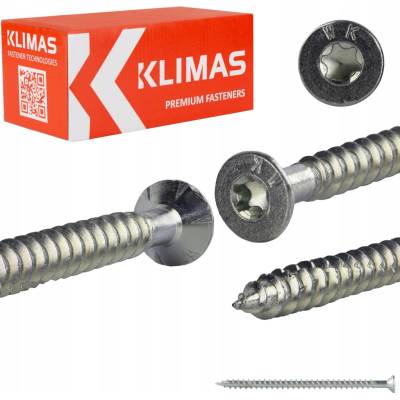 Vruty do dřeva Klimas Wkręt-Met 8 x 140 mm 50 ks