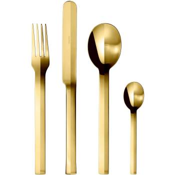 Herdmar (Португалия) Прибори за хранене HERDMAR TINTIM със златно PVD покритие - 24 части (Herdmar 172-3024-0117-200-00A9)