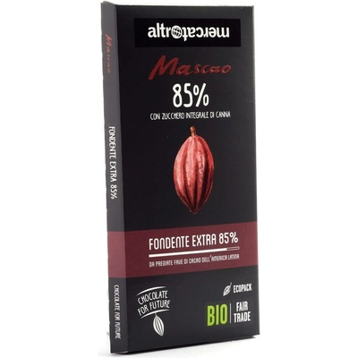 Mascao Bio hořká s 85 % kakaa 80 g