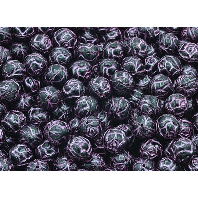 Glass beads, s.r.o. Růže 11119210 10 mm 23980/54321 Balení: 150ks