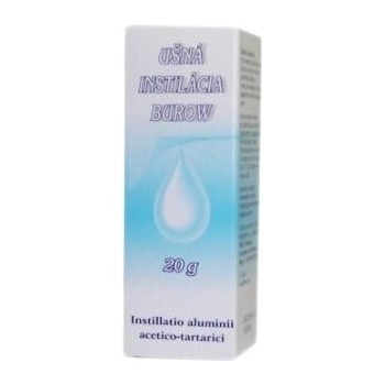 Burow ušná instilácia Vulm int.oto. 1x 20 g