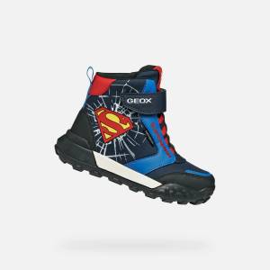 Geox Тъмносиня момчешка членкова обувка Geox Trekkyup ABX Geox | Sin | Момчешки | 30 - zoot - 159,44 лв