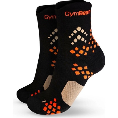 GymBeam ponožky Pulse Running Socks Black