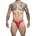 Justin+Simon Classic Tanga Red M