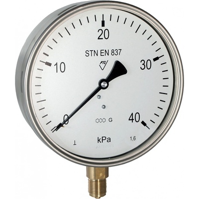 PREMATLAK. manometr 03388-Y/MM160S/317 0/6kPa, M20x1,5mm spodní přip. – Zboží Mobilmania