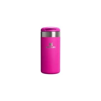 STANLEY 1913 Aerolight Transit Thermo Mug 0.35L - Keeps Hot for 4 Hours - Dishwasher Safe - Coffee Mug To Go Leak-Proof - Compatible with Common Car Drink Holders - Violet Blossom - 100000112461
