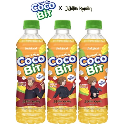 Fruitamin Jujutsu Kaisen Splash Mango with Nata de Coco 350 ml