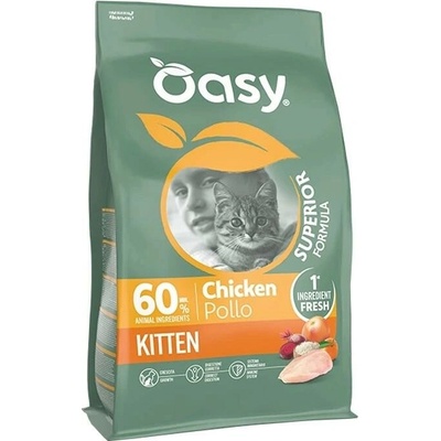 Oasy Cat Superior Kitten kuřecí 1,5 kg