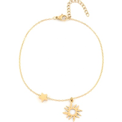 HARAHU Гривна за крак hv-38870 - Златна kp38870 (hv-38870)