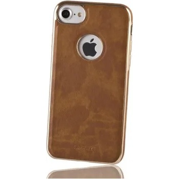 Image 1 of Apple Силиконов калъф iPhone 7 REMAX кафяв