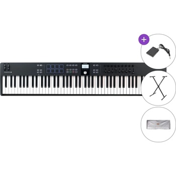 Arturia KeyLab Essential 88 mk3 SET Миди клавиатура Black (KEYLAB88-ESSENTIAL-MK3-BK-SET)