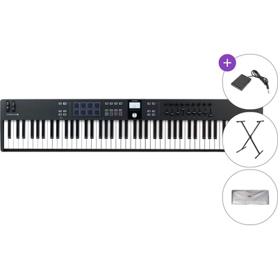 Arturia KeyLab Essential 88 mk3 SET Миди клавиатура Black (KEYLAB88-ESSENTIAL-MK3-BK-SET)