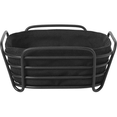 blomus Черен панер за хляб blomus от серия delara размер s