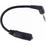 Аудио адаптер (преходник) за Nokia мобилни телефони (2.5 mm мъжко към 3.5 mm женско)