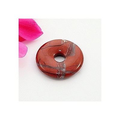 Nefertitis Jaspis červený donut NF1113 Ø