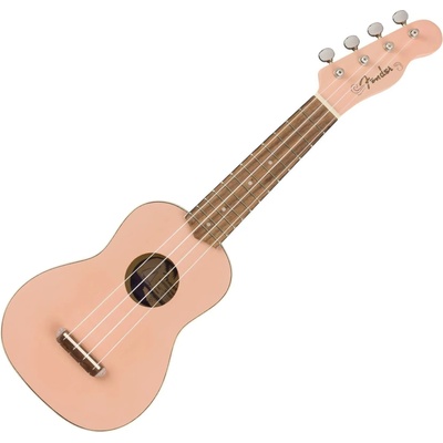 Fender Venice WN SP Сопрано укулеле Shell Pink
