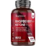 WeightWorld Горене на мазнини - Малинови кетони Плюс, 180 капсули Weight Worl (430032 WW)