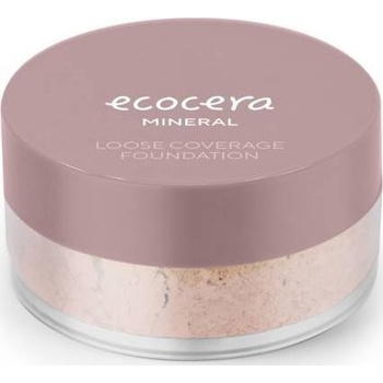 Ecocera Sypki základ mineralny kryjący W6 havana teplý 4 g
